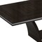 Homeroots 98" Dark Brown Solid Wood Self-Storing Leaf Pedestal Base Dining Table 343994 - alternate 2