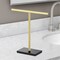 Gatco Countertop 11" Hand Towel Holder, Matte Black/Brushed Brass 1444MXB - alternate 2