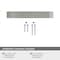 Amerock Premise 3-3/4 inch (96mm) Center-to-Center Satin Nickel Cabinet Pull, 10PK 10VMP36844G10 - alternate 3