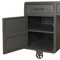 Homeroots 63" Gray Metal Executive Desk With Two Cabinets Three Drawers 491402 - alternate 2