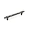 Amerock Carrione 6-5/16 in 160 mm Center-to-Center Marble Black/Black Bronze Cabinet Pull BP36650MBKBBR - alternate 1