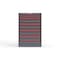 Strong Hold 10 drawer cabinet - (2x 2ft, 8x 3ft) - Red accents - Keyed Alike S3044-PPAAS-1003DS - alternate 1