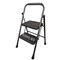 Wrightmaster 2-Step Lightweight Metal Step Stool, 8 ft. Reach, 500 lb. Load Capacity, Portable Step Tools ZOR-YX-2step - alternate 1
