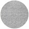 Homeroots 8' Silver And Ivory Round Floral Washable Indoor Outdoor Area Rug 581878 - alternate 3