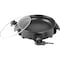 Brentwood Industries 12 inch Round Non-Stick Electric Skillet with Vented Glass Lid in Black SK-67BK - alternate 4