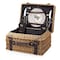 Picnic Time Family Of Brands NCAA Wake Forest Demon Deacons Champion Picnic Basket for 2, Large Wicker Picnic Set 208-40-179-614-0 - alternate 1