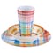 Laurie Gates California Designs Casablanca 12 Piece Melamine Dinnerware Set in Multi 135263.12 - alternate 2