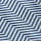 Homeroots 3' X 5' Blue And Ivory Chevron Washable Indoor Outdoor Area Rug 596255 - alternate 5