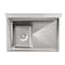 Koolmore 1 Compartment Stainless Steel NSF Commercial Kitchen Prep & Utility Sink with Drainboard SA121610-16R3 - alternate 5