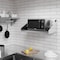 Amgood 18 in. x 30 in. Stainless Steel Wall Shelf with Side Guards AMG WS-SG-1830-Z - alternate 2