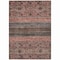 Homeroots 3' X 5' Rust Gray And Salmon Medallion Washable Indoor Outdoor Area Rug 615908 - alternate 2