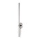 Jonathan Y Anton 27.25" 1-Light Modern Minimalist Iron Adjustable Bar Integrated LED Plug-In Sconce, Chrome JYL7136C - alternate 1