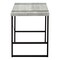 Homeroots 49" Gray and Black Computer Desk 355722 - alternate 2