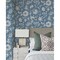 York Wallcoverings Sutton Blue Wallpaper RT7821 - alternate 3