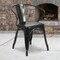 Flash Furniture Contemporary Chair, Black Back, 21-1/2 in W 19" L 27-3/4" H, Integrated CH-31270-BK-GG - alternate 2