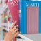 Acrimet Steel Metal Jumbo Bookends for Shelves, Heavy Duty, for Large books, Pink, 2PK 295.1 - alternate 2