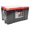 Performance Tool 2-Drawer Storage Bin, Interlocking, Transparent Drawers, Wall Mount W5910 - alternate 3