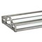 Homeroots 32in Silver Mirrored Glass Handmade Vanity Tray With Handles 713543 - alternate 4