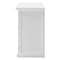 Homeroots 49in White Wood Three Drawer Sideboard with Two Doors 388214 - alternate 4