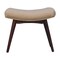 Homeroots 25in Brown Boucle and Solid Wood Upholstered Storage Bench With Cabinet 717475 - alternate 1