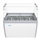 Koolmore 50 in. Gelato Dipping Cabinet Display Freezer with Sliding Glass Door and Sneeze Guard 13 cu. ft. KM-GDC-49SD-FG - alternate 3