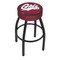 Holland Bar Stool Co 25" 4" Montana Cushion Seat, Blk Wrinkle Base Swivel Bar Stool L8B125MontUn - alternate 1