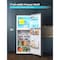 Black&Decker 10 Cu. Ft. Top Mount Refrigerator / Freezer- Black BR1000HB - alternate 3
