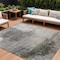 Homeroots 9' X 12' Beige And Gray Abstract Washable Indoor Outdoor Area Rug 632027 - alternate 1
