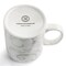 Martha Stewart 16oz Fine Ceramic Decorated Floral 6 Piece Mug Set in White and Pink 128869.01 - alternate 2