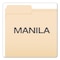 Pendaflex Reinforced Top File Folders, 1/3-Cut Tabs: Left Position, Letter Size, Manila, 100PK R752 1/3-1 - alternate 2
