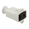 Eaton Wiring Devices Straight Blade Connector, 1-15R, 15 A, 125V AC, 2 Pole, 2 Wire, Screw Terminals, White 86W-BOX - alternate 3
