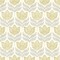 Chesapeake Cathal Mustard Tulip Block Print Wallpaper 3125-72342 - alternate 1
