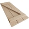 Ekena Millwork Rustic Three Board Spaced Board-n-Batten Rough Cedar Faux Wood Shutters w/Z-Board, 17 1/2W x 48H, PR SHUBSZ17X48RCPR - alternate 5