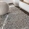 Jonathan Y Mercer Shag Plush Tassel Moroccan Tribal Geometric Trellis Gray/Cream 4 ft. x 6 ft. Area Rug MCR103C-4 - alternate 2