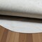 Homeroots 6' Round Beige Non Slip Rug Pad 384352 - alternate 2