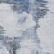 Homeroots 5' X 8' Navy Blue And Ivory Abstract Washable Indoor Outdoor Area Rug 582663 - alternate 3