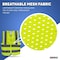 Neiko Mesh Safety Vest, High Visibility Vest, Reflective Strips, Zipper Front, Reflective Vest XX-Small 54074A - alternate 3