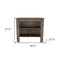 Homeroots Brown 41in Kitchen Island With Storage 474091 - alternate 2