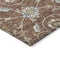 Homeroots 3' X 5' Brown Ivory And Gray Moroccan Washable Indoor Outdoor Area Rug 605175 - alternate 4