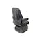 Uni Pro 1200 Air Suspension Seat 24-Volt With Armrests Charcoal Gray Cloth 7920 - alternate 3