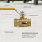 Everflow FIP Full Port Ball Valve, Brass 1" 605T001-NL - alternate 2