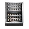Summit 24in Wide Built-In Wine Cellar SWC530BLBISTCSS - alternate 2