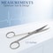 A2Z Scilab Lab Scissors 5.5 inches Sharp/Sharp Curved Blades, Stainless Steel A2Z-ZR-113S - alternate 2