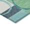 Homeroots 10' X 14' Teal Blue And Green Geometric Washable Indoor Outdoor Area Rug 612598 - alternate 2