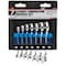 Performance Tool 7 pc. Stubby Wrench Set, Metric, Nickel Plated, Tight Access W30607 - alternate 2