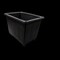 Loadpro Commercial Grade Heavy Duty 14 Bushel Bin Cart, 1000 lb Capacity, Black RM-LOADPRO-14BU BLK - alternate 1