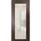 Sartodoors Sliding Pocket Door with Frosted Tempered Glass Planum 2113 30x84 Solid Core Modern Interior PLANUM2113PD-CA-30 x 84 - alternate 1