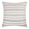 Homeroots 20" Blue and White Striped Throw Pillow 554541 - alternate 2