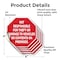 Signmission Not Responsible for Theft or Damage, 4 inch X 4 inch, Vinyl Decal, 5PK OC-D-5PACK-4-106 - alternate 2