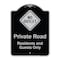 Signmission Black & Silver, 18 Inch x 24 Inch, Heavy Gauge Aluminum A-DES-BS-1824-9910 - alternate 1